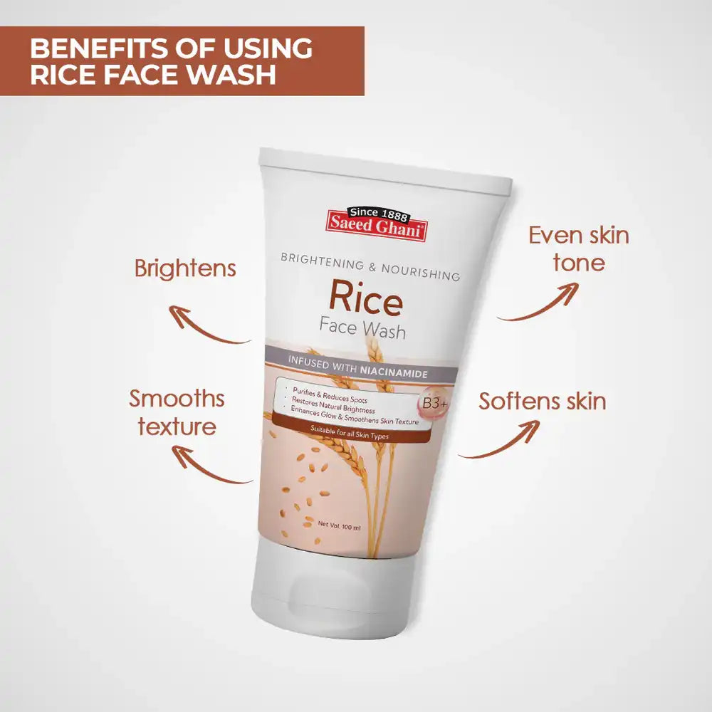 Brightening & Nourishing Rice Face Wash