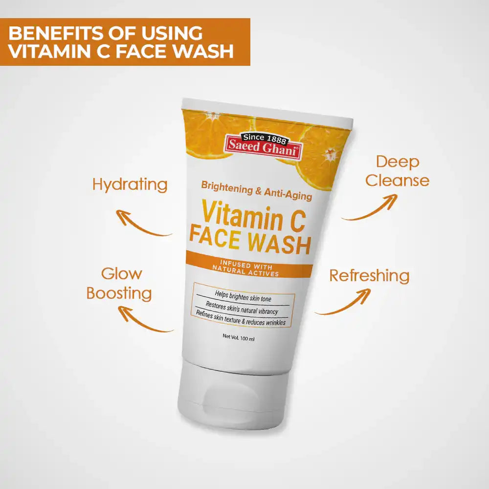 Vitamin C Brightening & Anti Aging Face Wash
